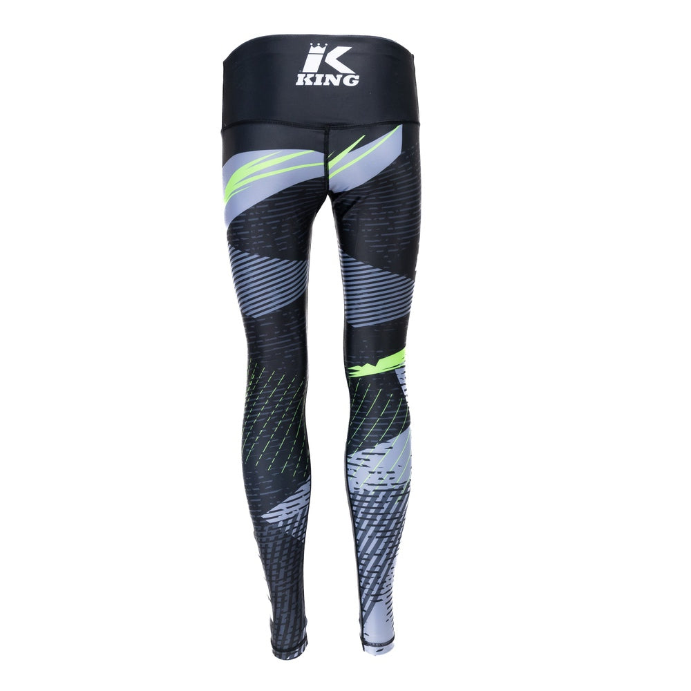 KING PRO BOXING SHADOW 2 SPATS-ZWART/GROEN