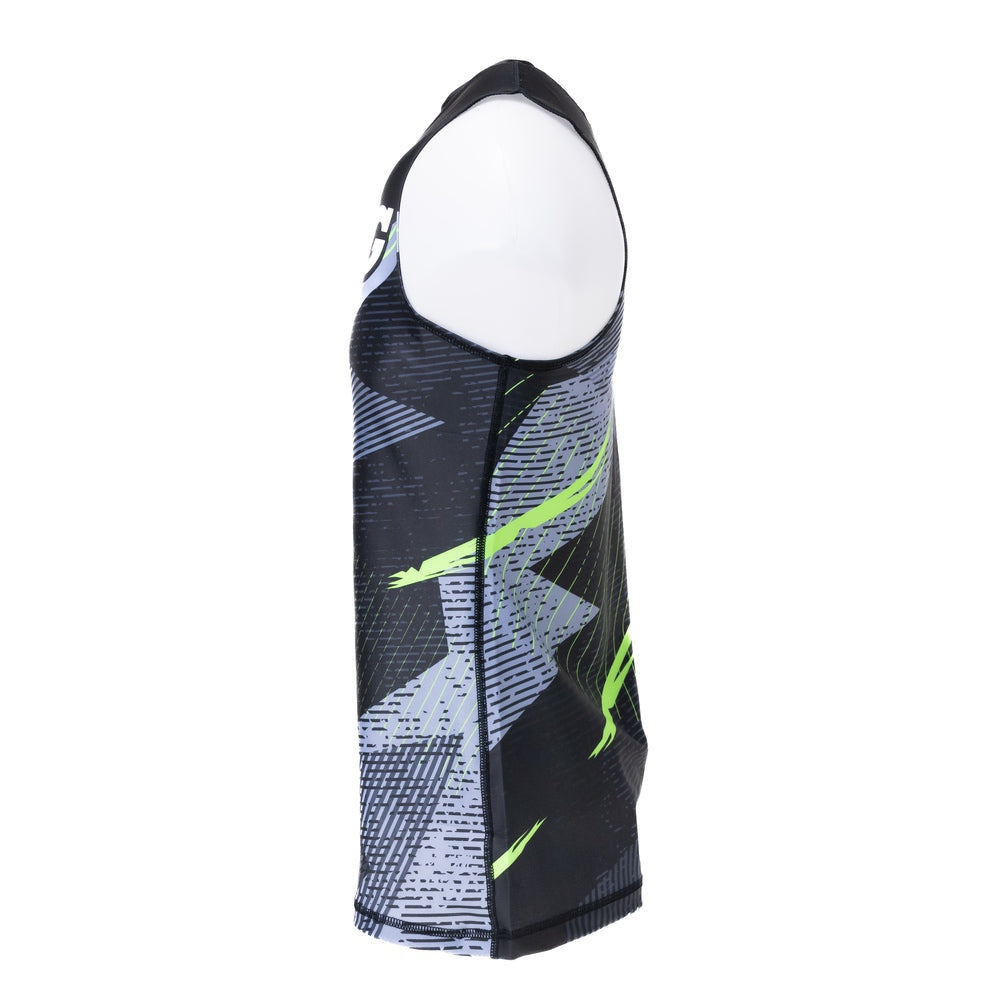 KING PRO BOXING SHADOW 2 SHIRT- ZWART/GROEN