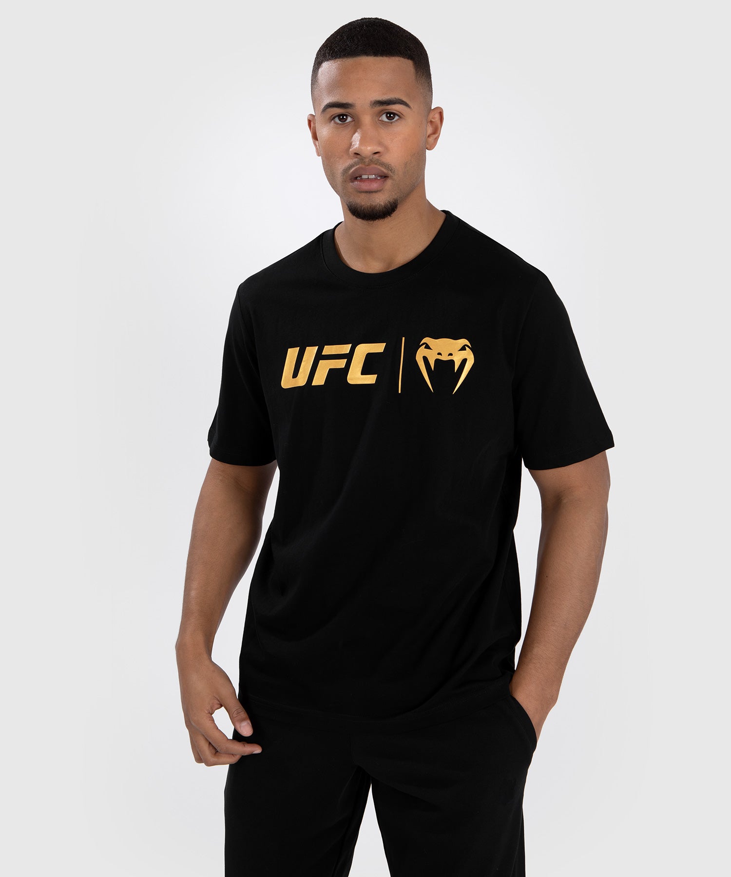 VENUM UFC CLASSIC T-SCHIRT ZWART/GOUD