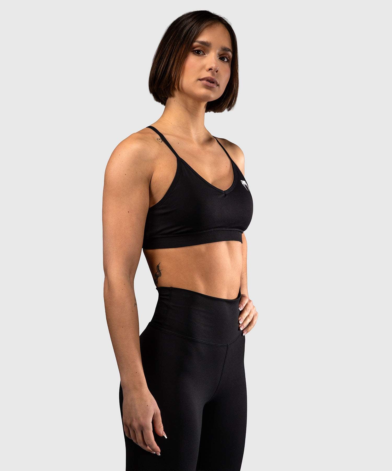 VENUM ESSENTIAL SPORTBEHA MET LAGE ONDERSTEUNING - ZWART