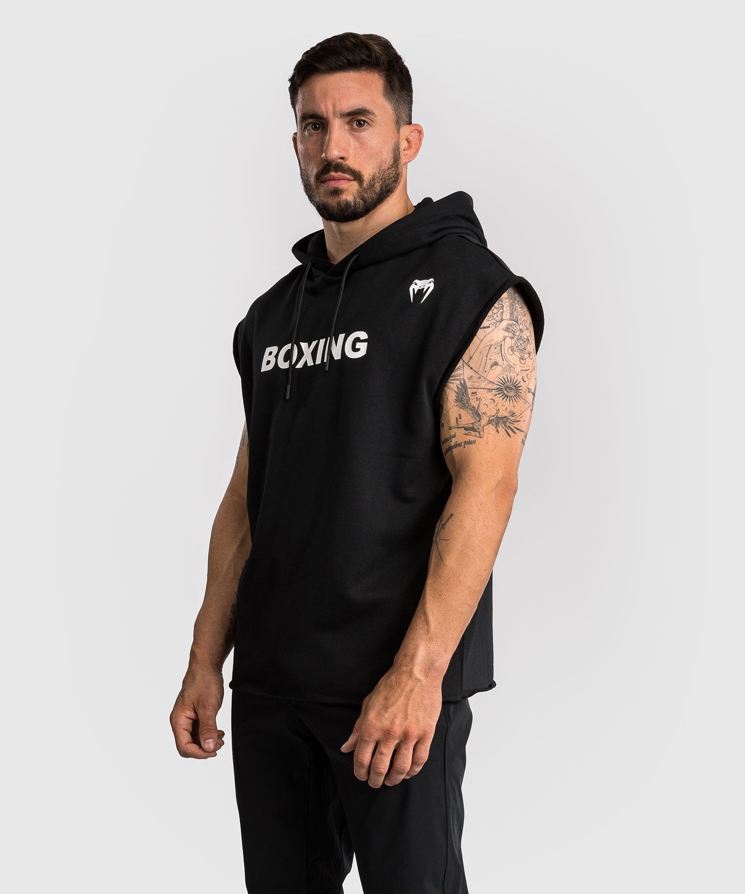 VENUM BOXING VT MOUWLOZE HOODIE - ZWART/WIT