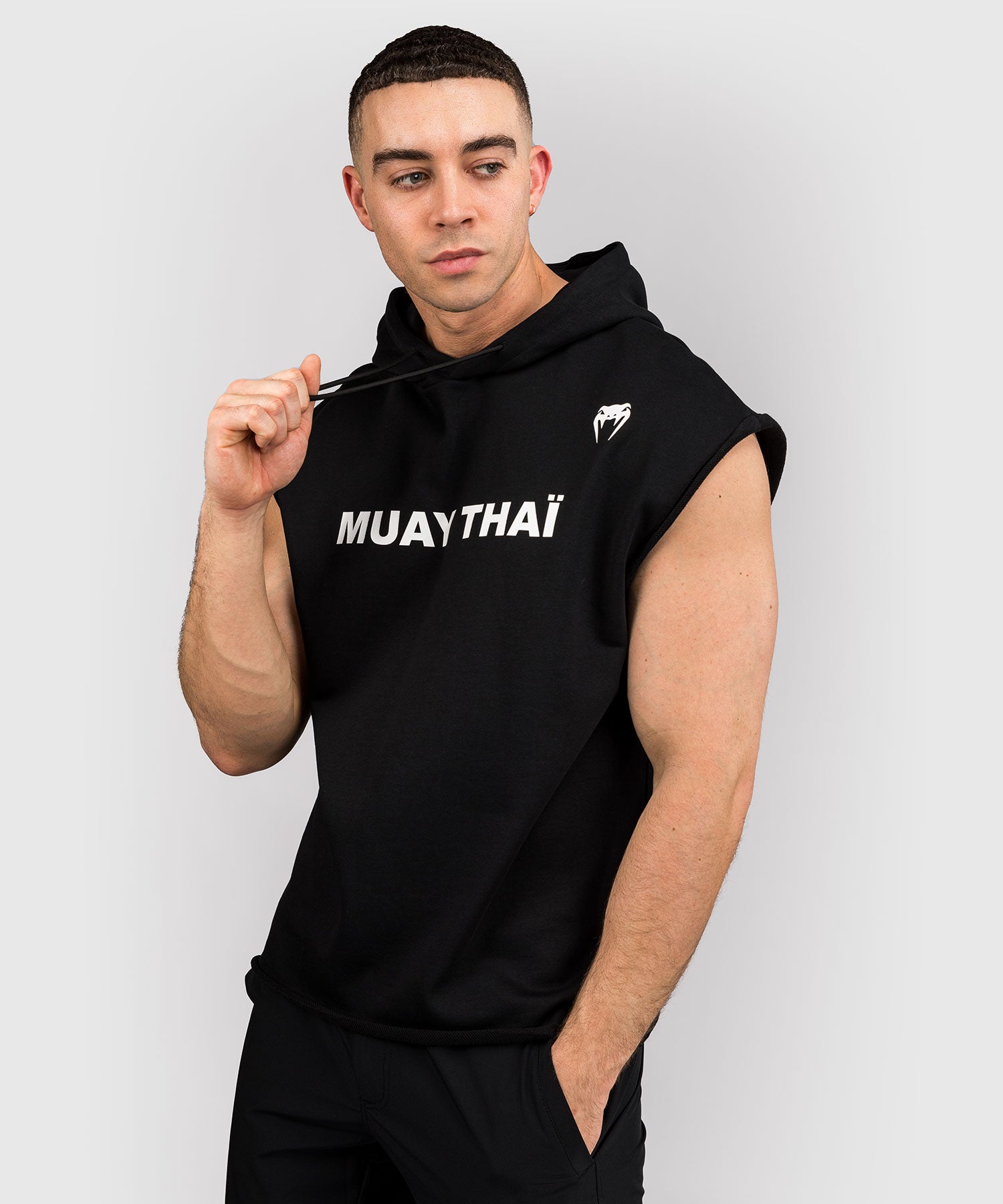 VENUM MUAY THAI VT MOUWLOZE HOODIE - ZWART/WIT