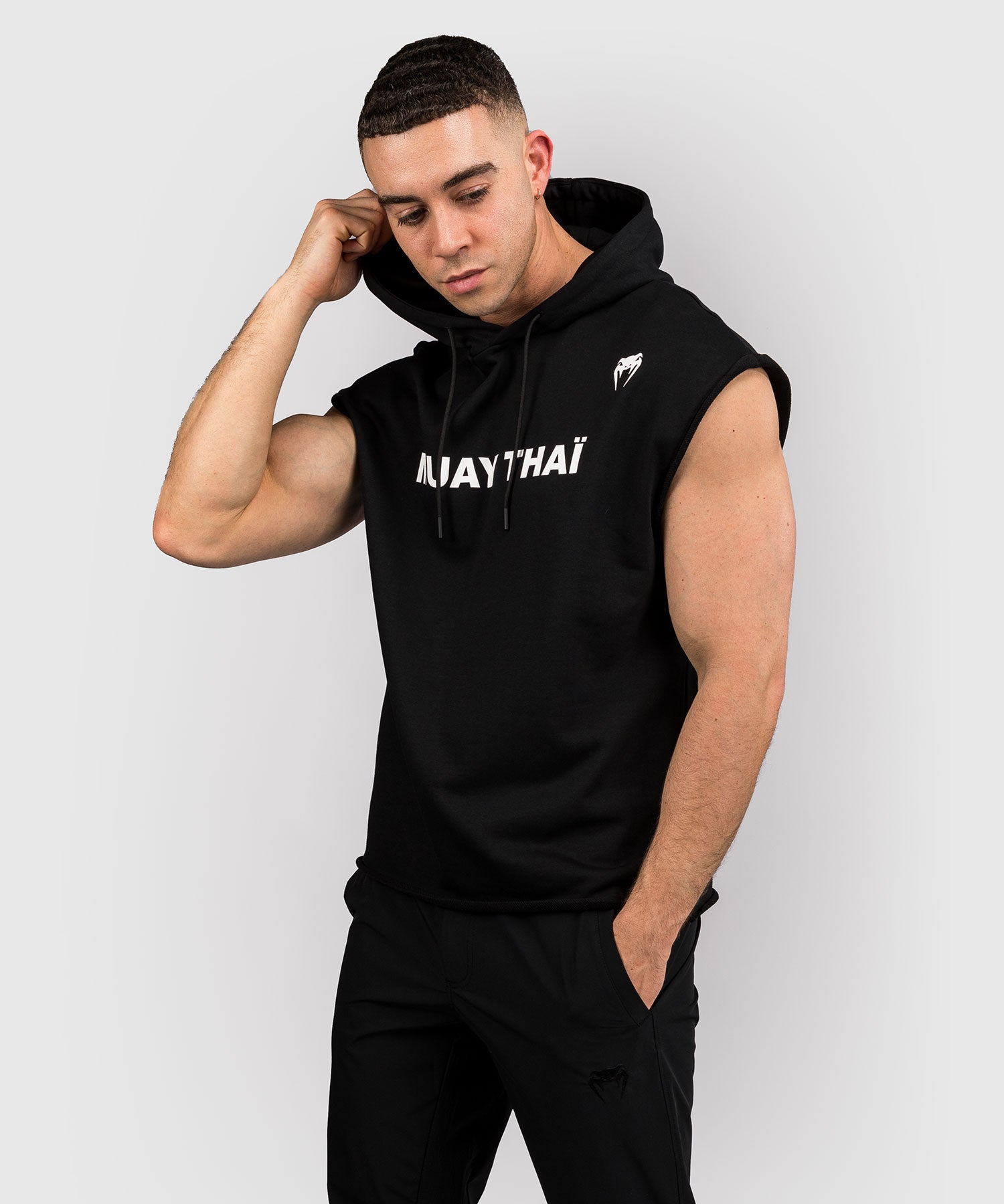 VENUM MUAY THAI VT MOUWLOZE HOODIE - ZWART/WIT