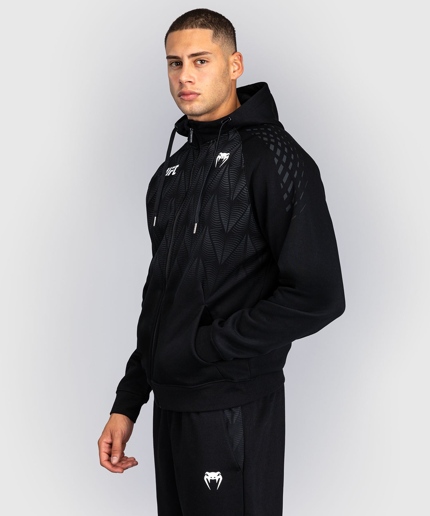 VENUM UFC ZENITH ZIP HOODIE ZWART/WIT