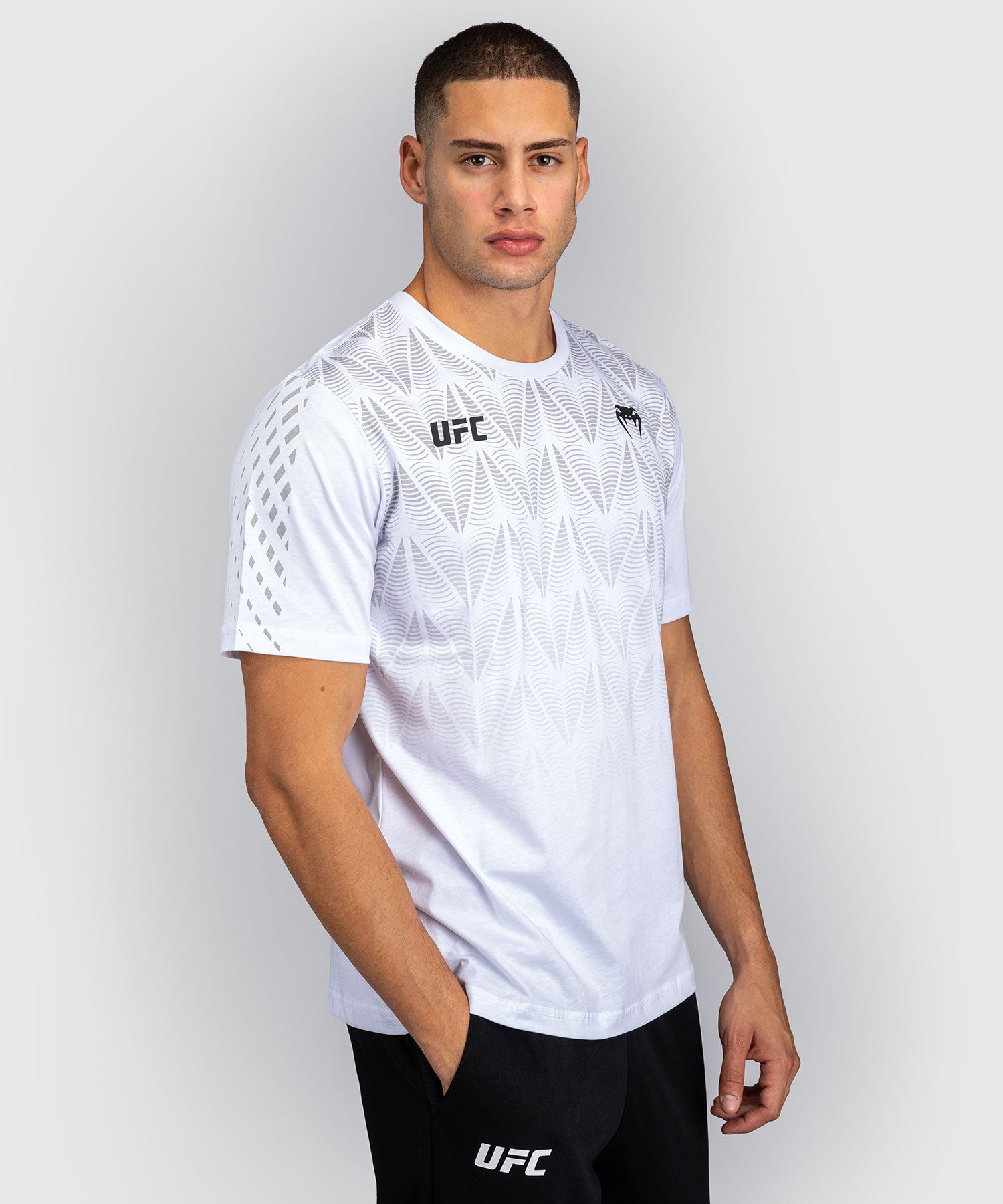 VENUM UFC ZENITH T-SCHIRT WIT/ZWART