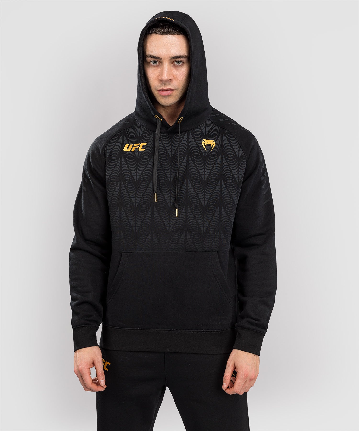 VENUM UFC PULLOVER HOODIE ZWART/GOUD