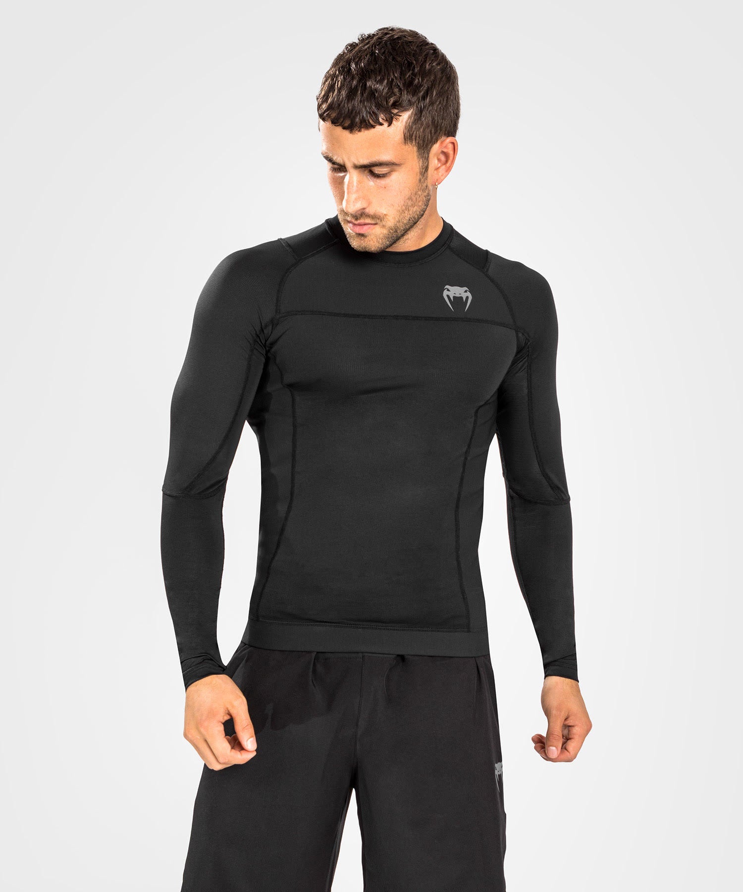 VENUM G-FIT AIR LONG SLEEVE RASHGUARD ZWART