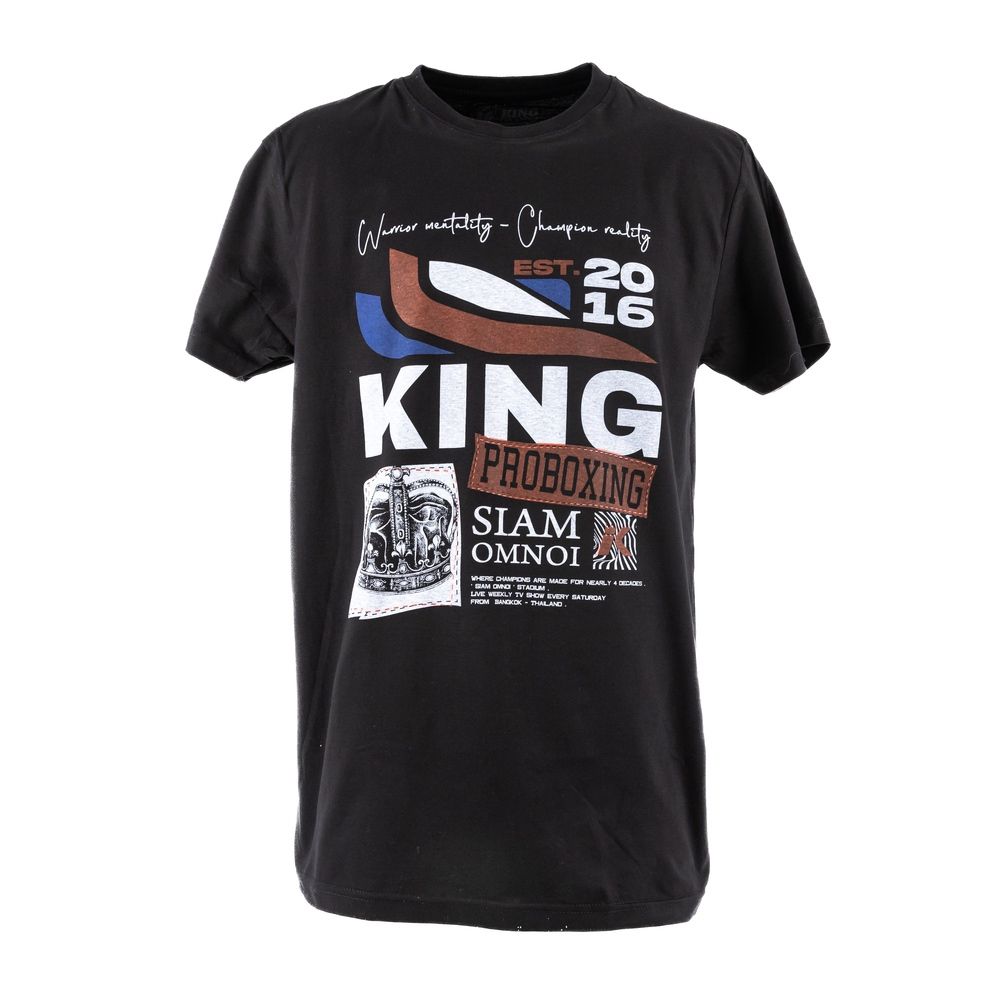 KING PRO T-SHIRT TS OMNOI -ZWART