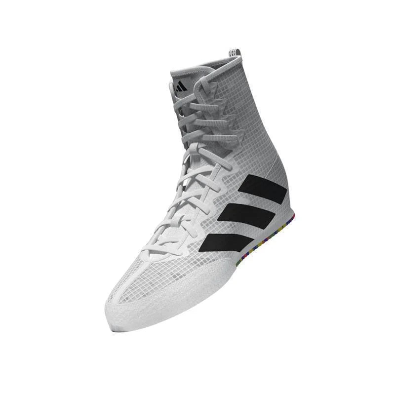 ADIDAS BOKSSCHOEN BOX HOG 4 WIT
