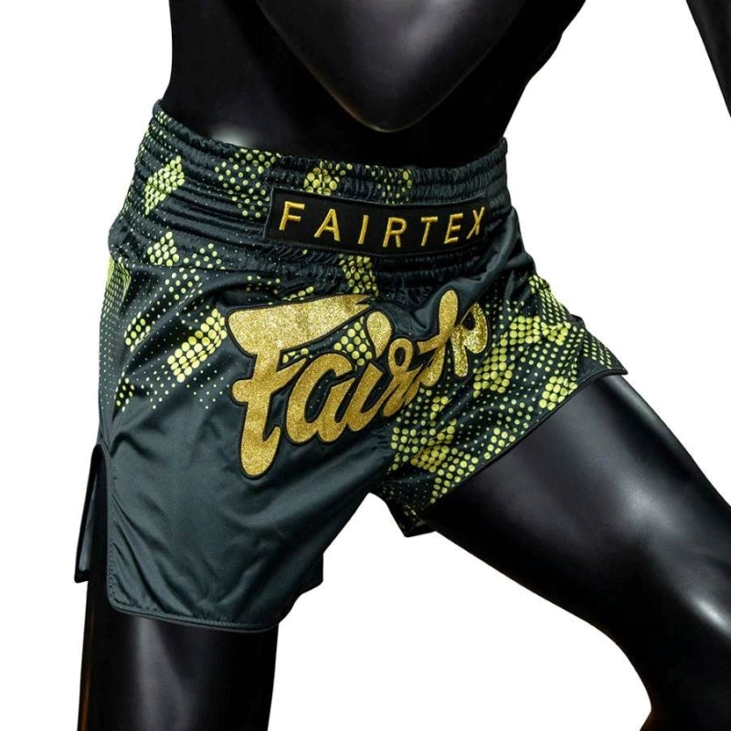 FAIRTEX MUAY THAI BROEKJE GOUD