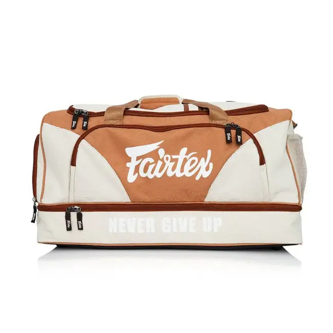 FAIRTEX SPORTTAS MEGA-BEIGE/BRUIN