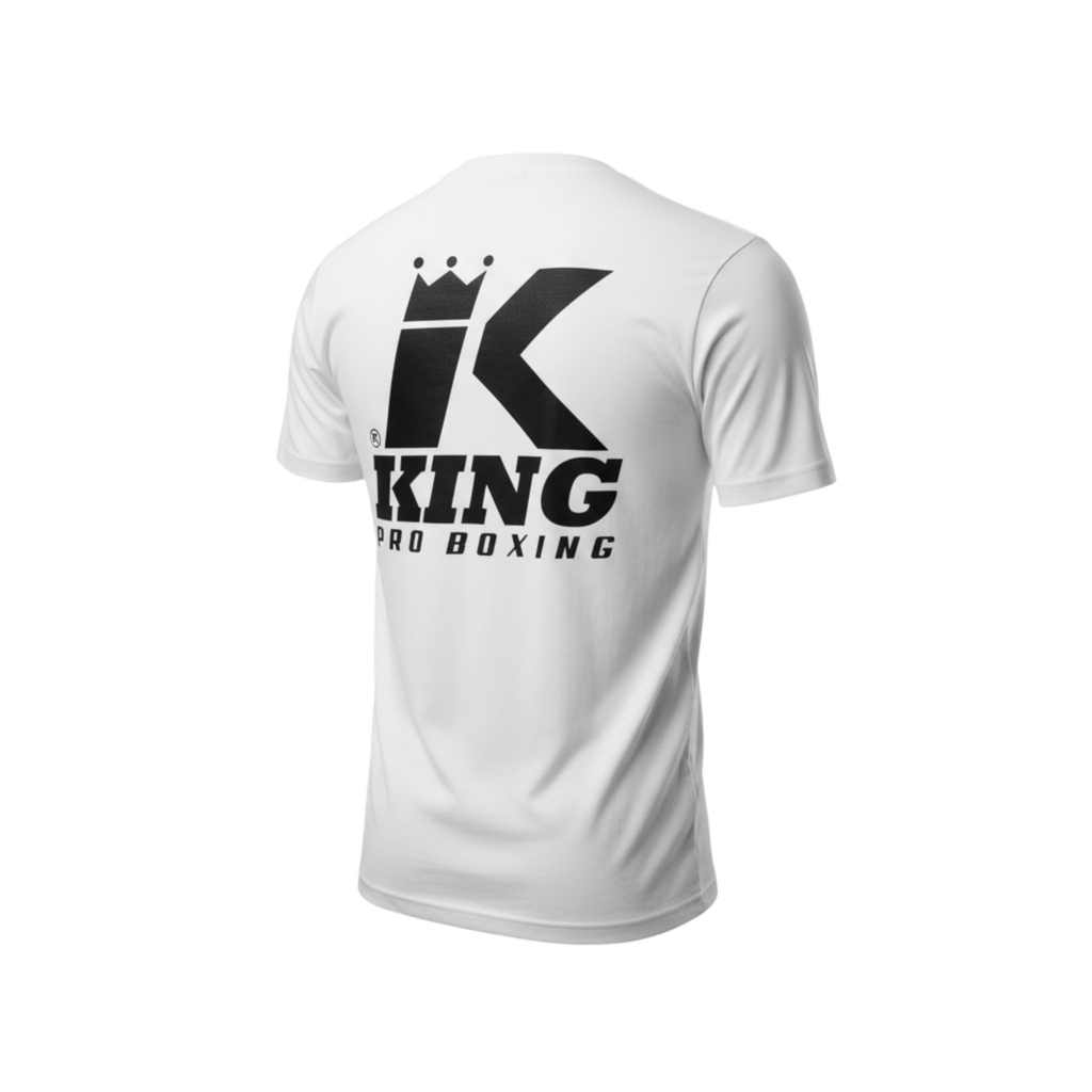 KING PRO BOXING SHIRT-WHITE