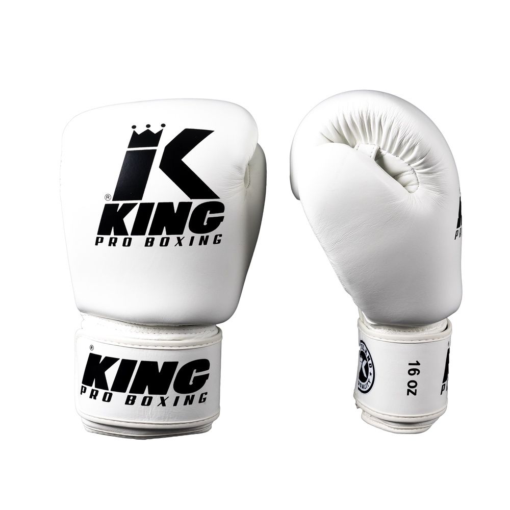 KING PRO (KICK)BOXING GLOVES BGVL3 WHITE/BLACK