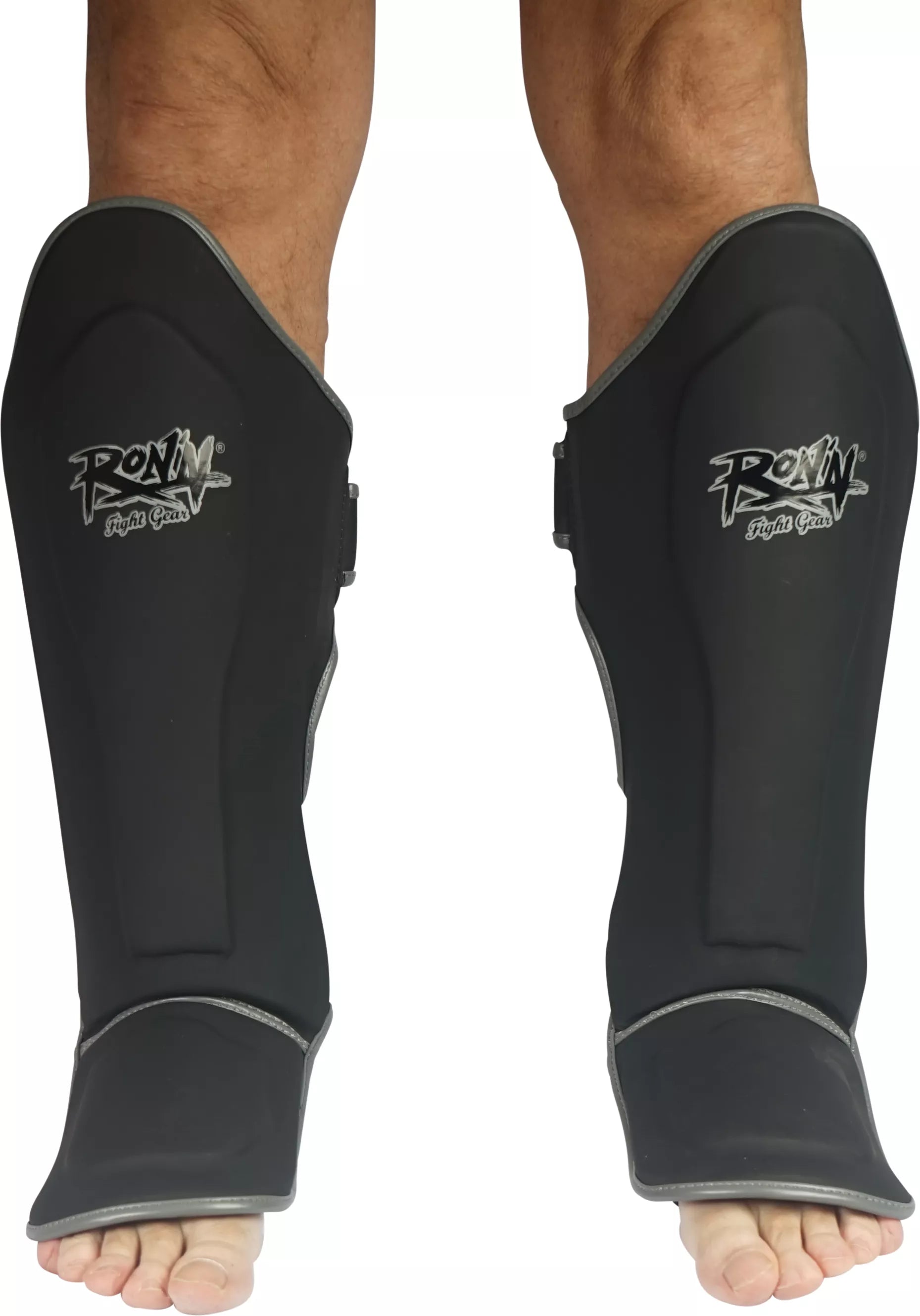 RONIN KICKBOKS SCHEENBESCHERMERS PROTECT ZWART/GRIJS