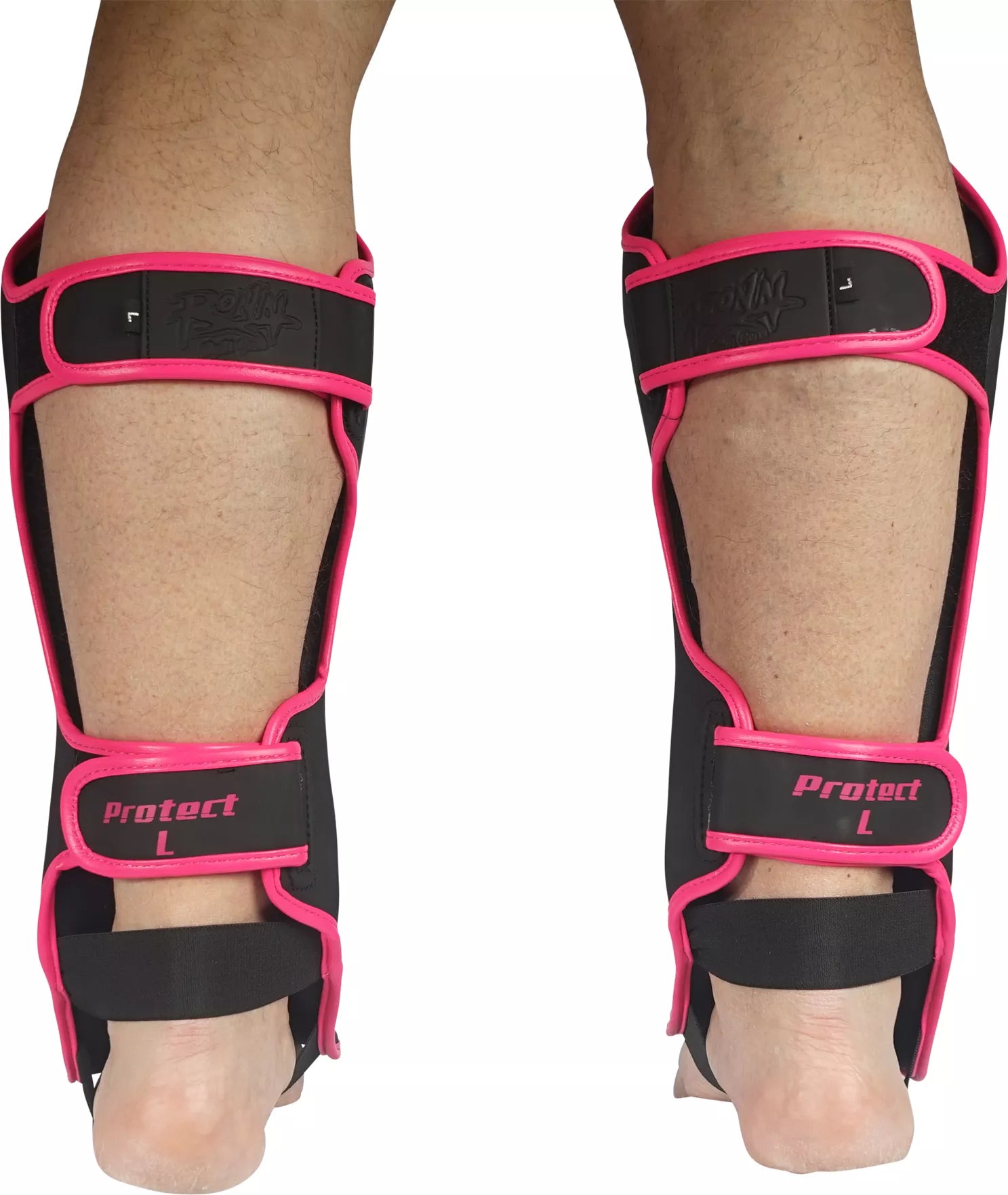 RONIN KICKBOKS SCHEENBESCHERMERS PROTECT ZWART/ROOS