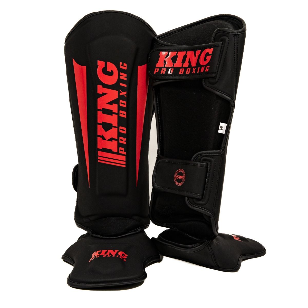 KING KICKBOKS SCHEENBESCHERMERS REVO - ZWART/ROOD