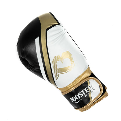 BOOSTER (KICK)BOKSHANDSCHOEN SPARRING V2 - ZWART/GOUD/WIT