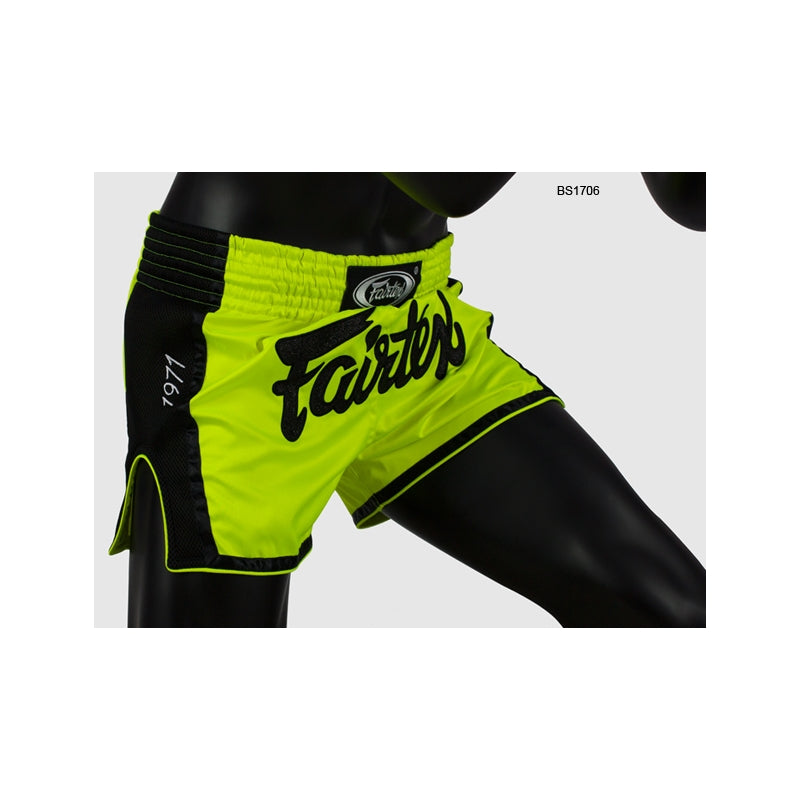 FAIRTEX MUAY THAI BROEKJE FLUO GEEL