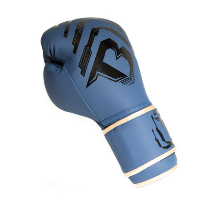 BOOSTER KICKBOKS HANDSCHOENEN KIDS V2- BLAUW/GOUD