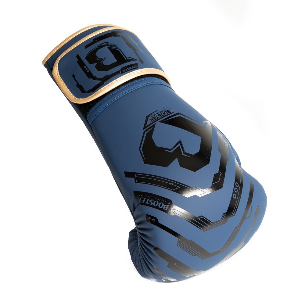 BOOSTER KICKBOKS HANDSCHOENEN KIDS V2- BLAUW/GOUD