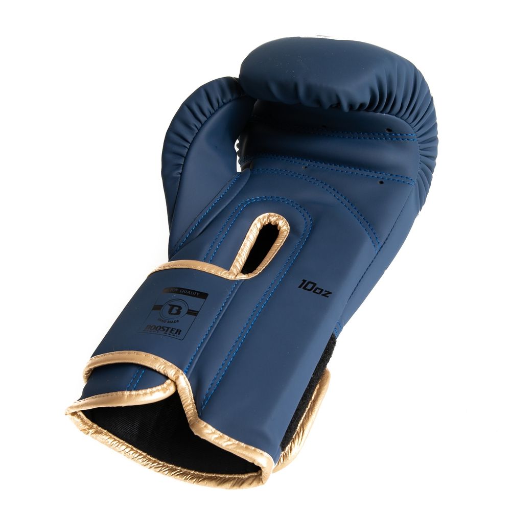 BOOSTER KICKBOKS HANDSCHOENEN KIDS V2- BLAUW/GOUD