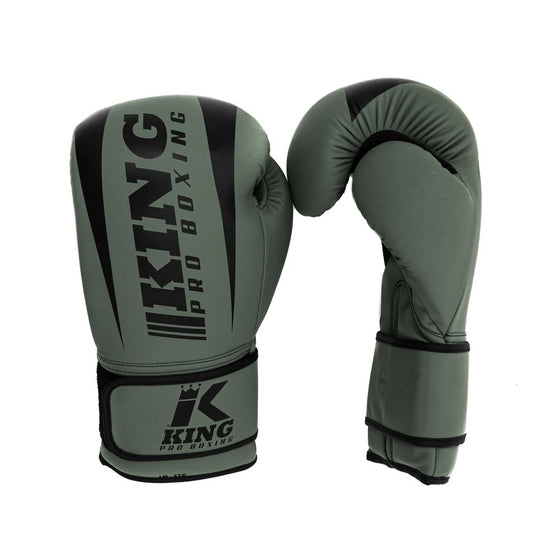 KING PRO  (KICK)BOKSHANDSCHOEN REVO GROEN/ZWART