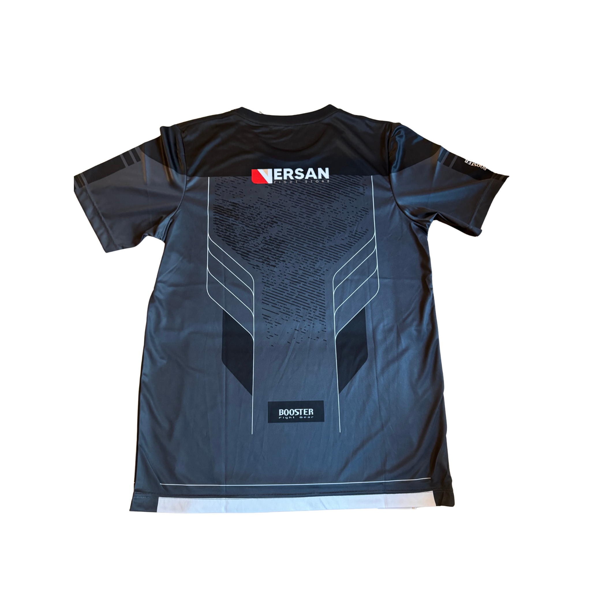 BOOSTER x VERSAN T-SHIRT - DELTA ZWART /GRIJS