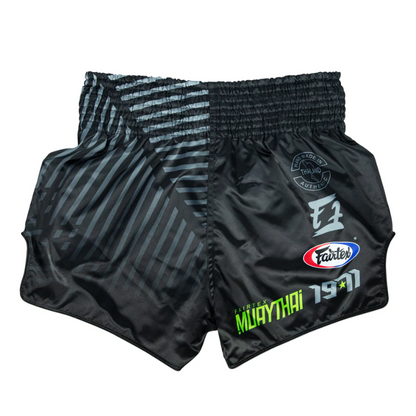 FAIRTEX MUAY THAI SHORT RACER ZWART