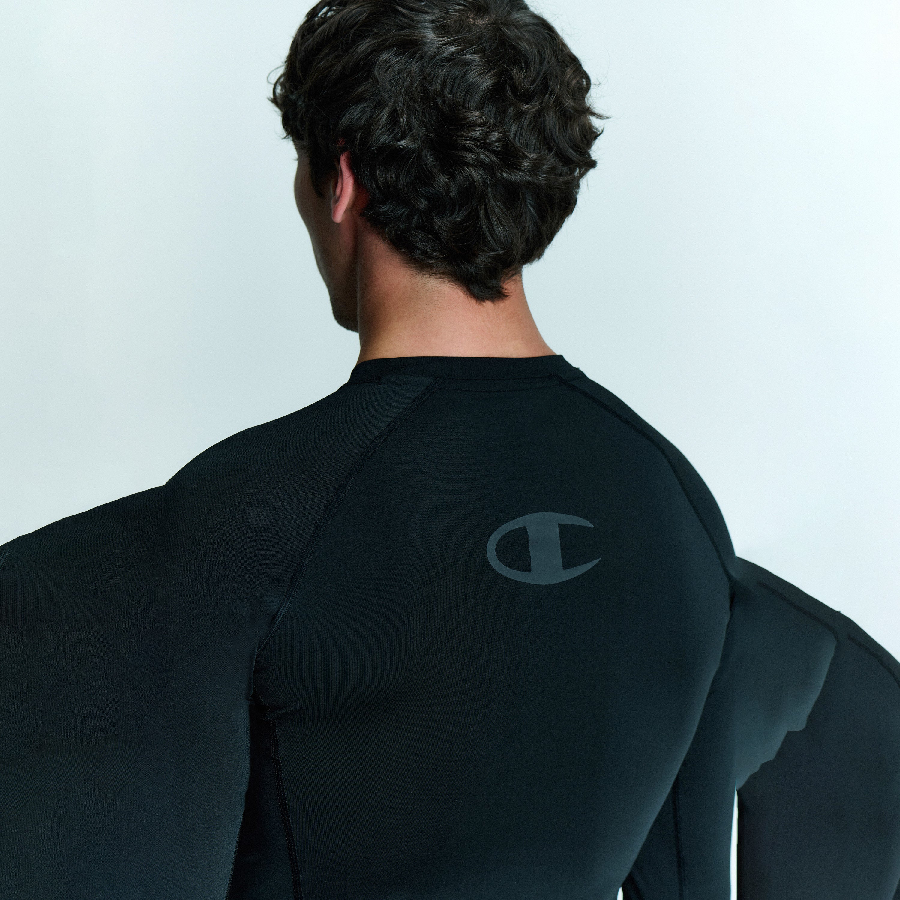 CHAMPION RASHGUARD COMBAT BLACK