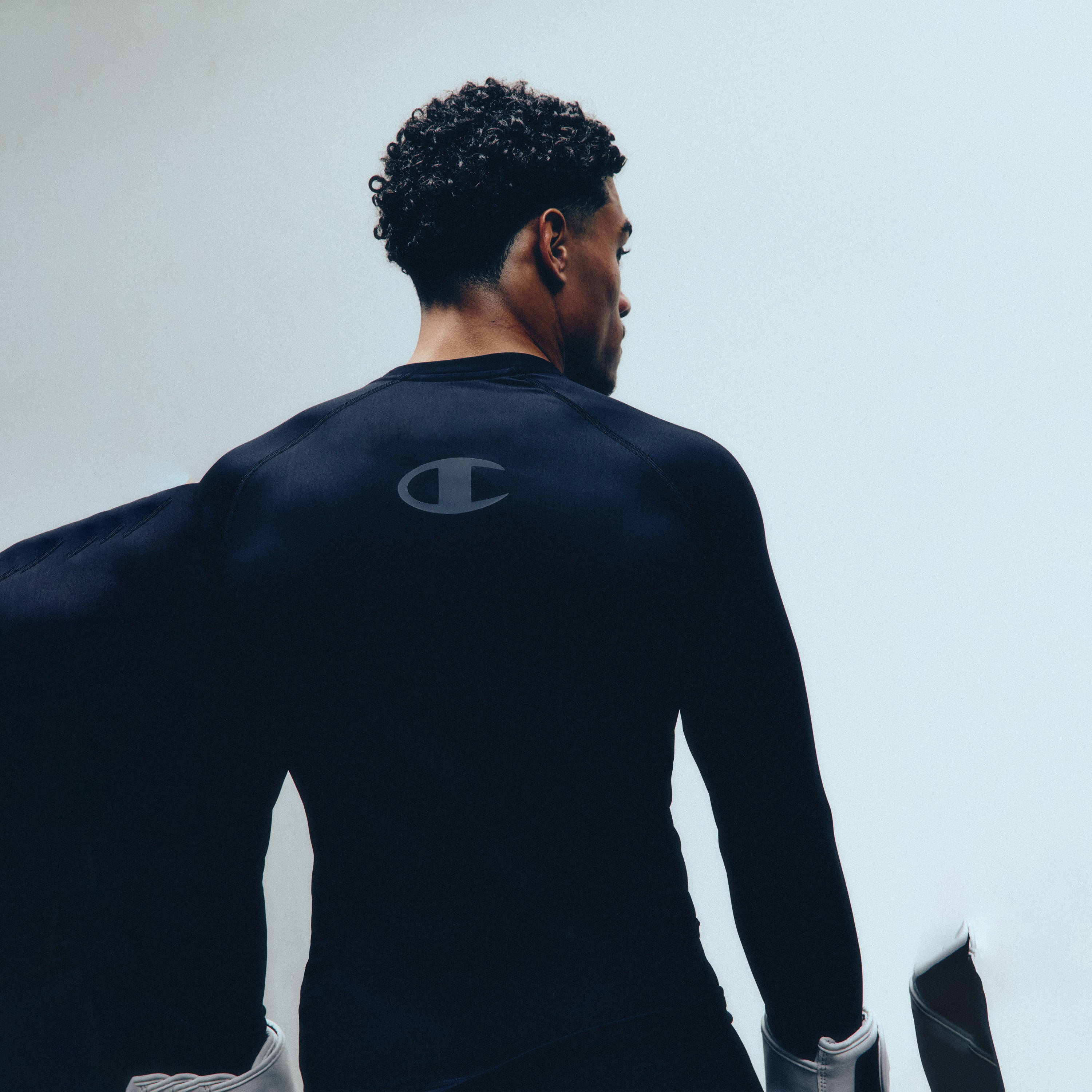 CHAMPION RASHGUARD COMBAT BLACK