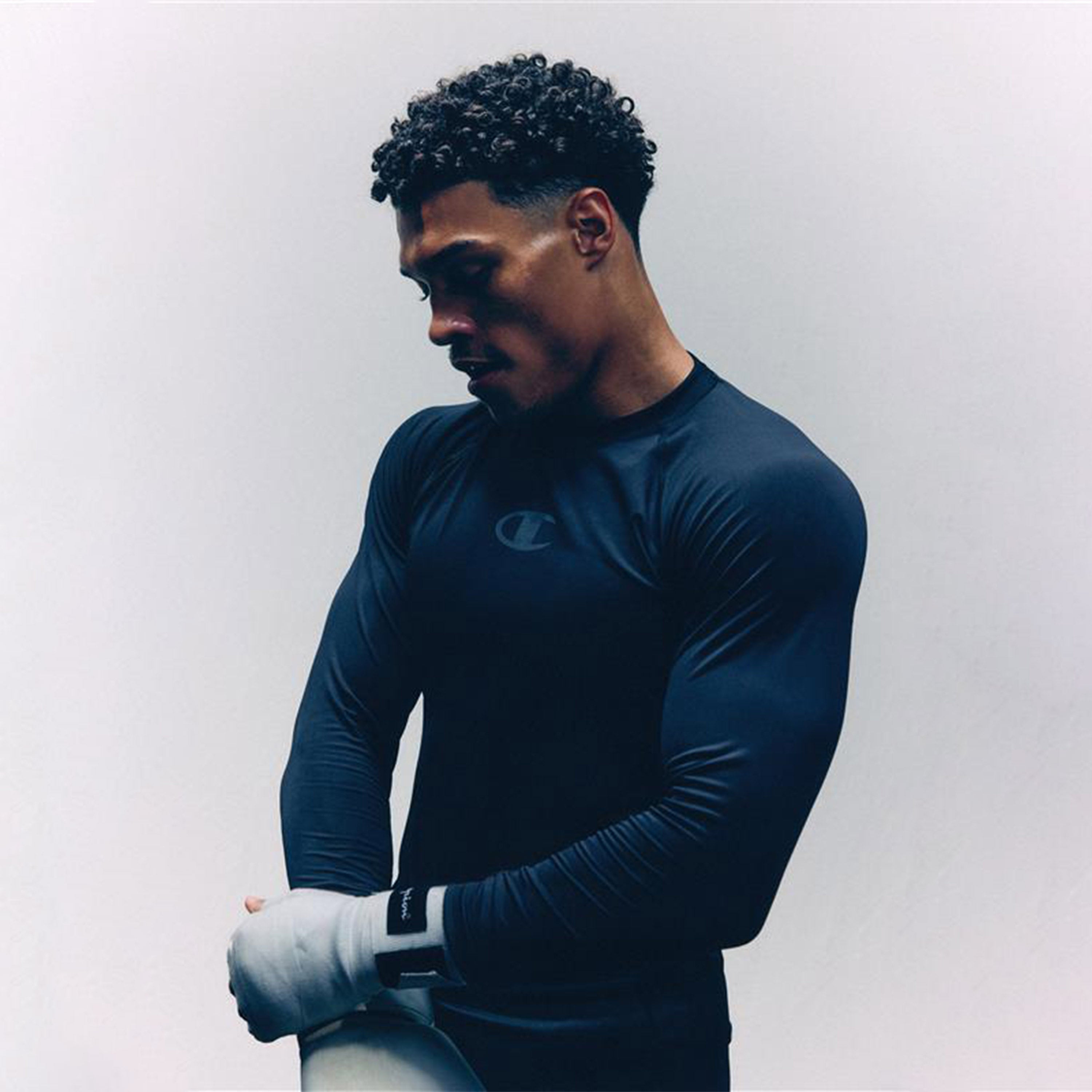 CHAMPION RASHGUARD COMBAT BLACK