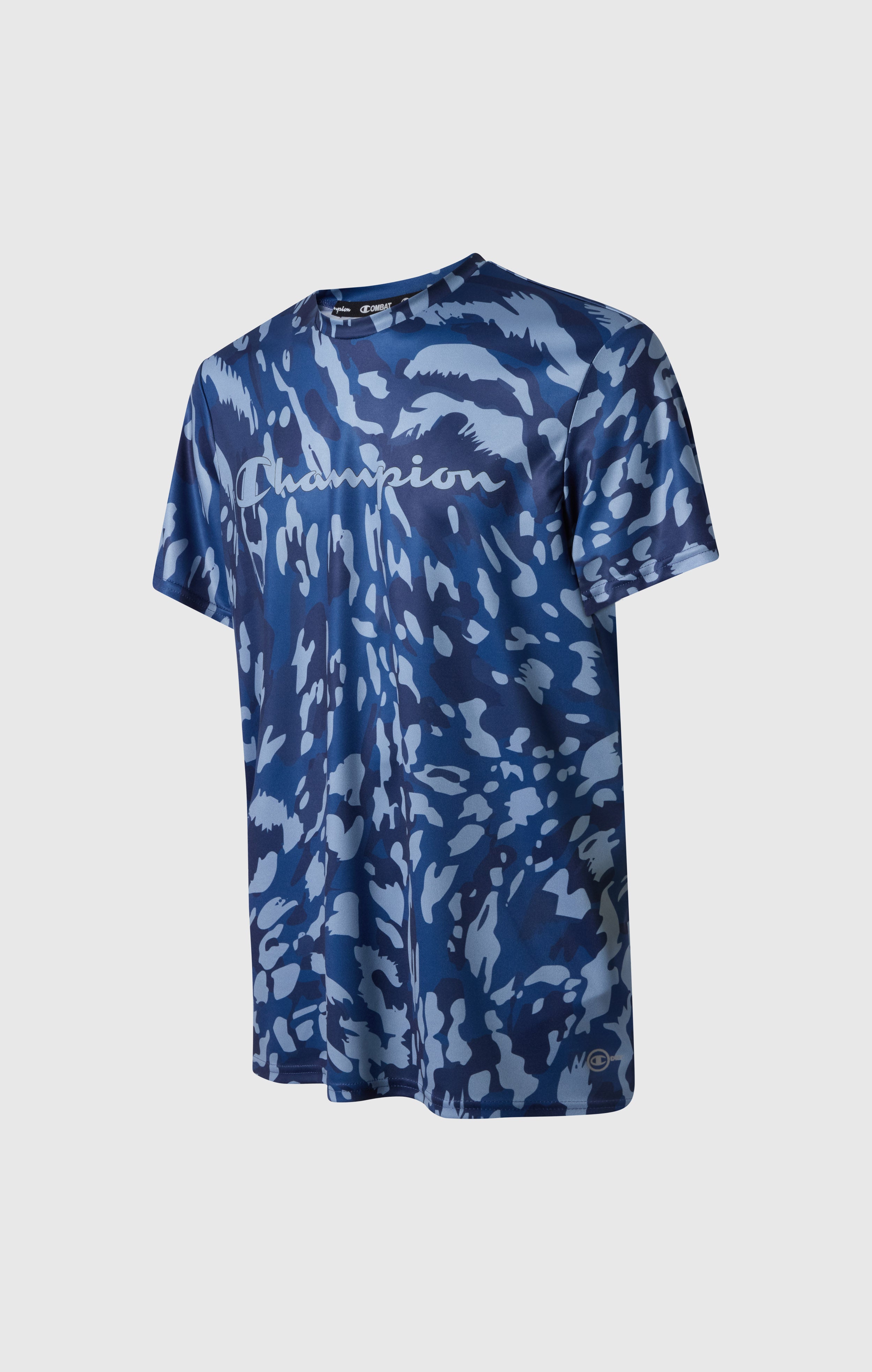 T-shirt Champion à séchage rapide bleu combat