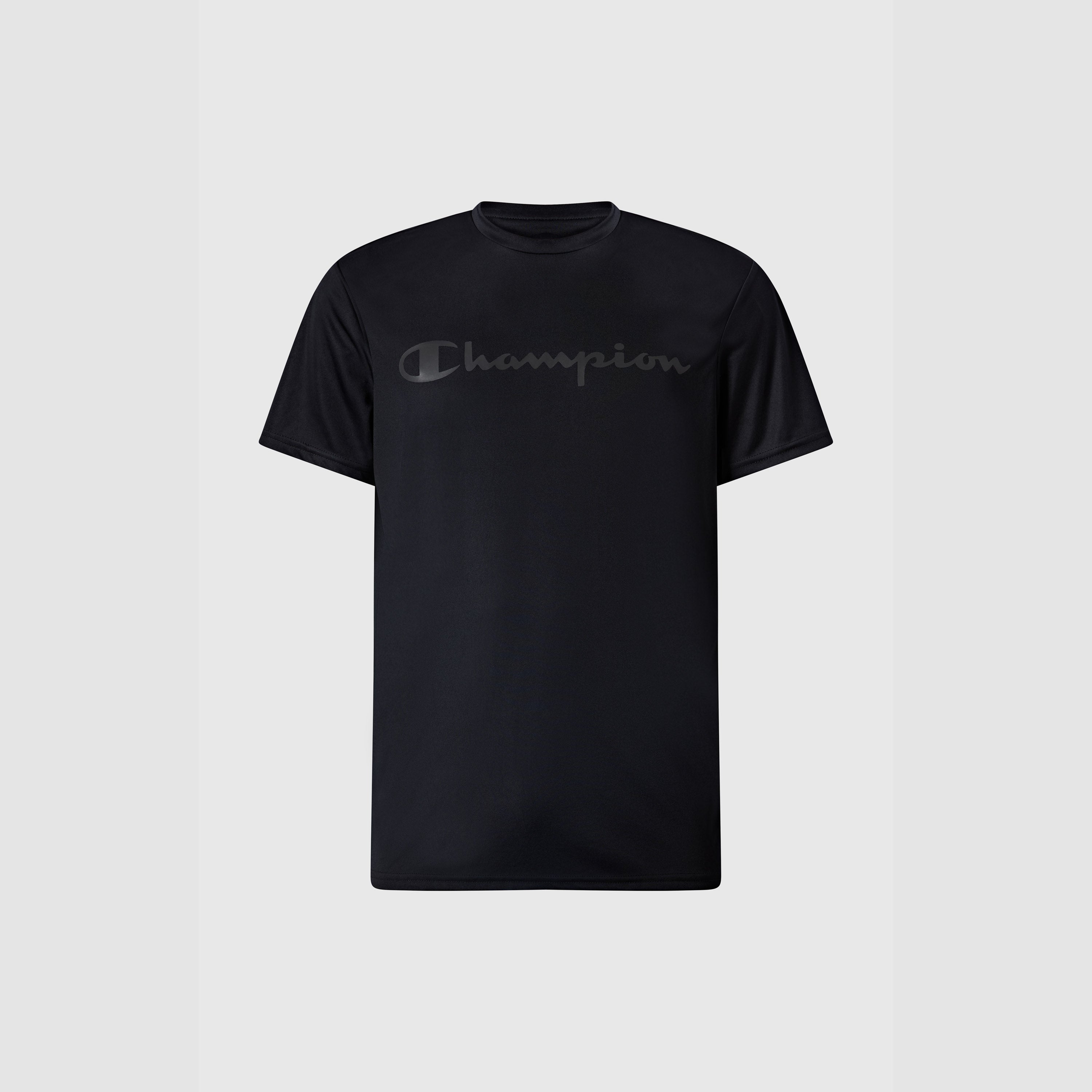 CHAMPION QUIK-DRY T-SHIRT COMBAT ZWART