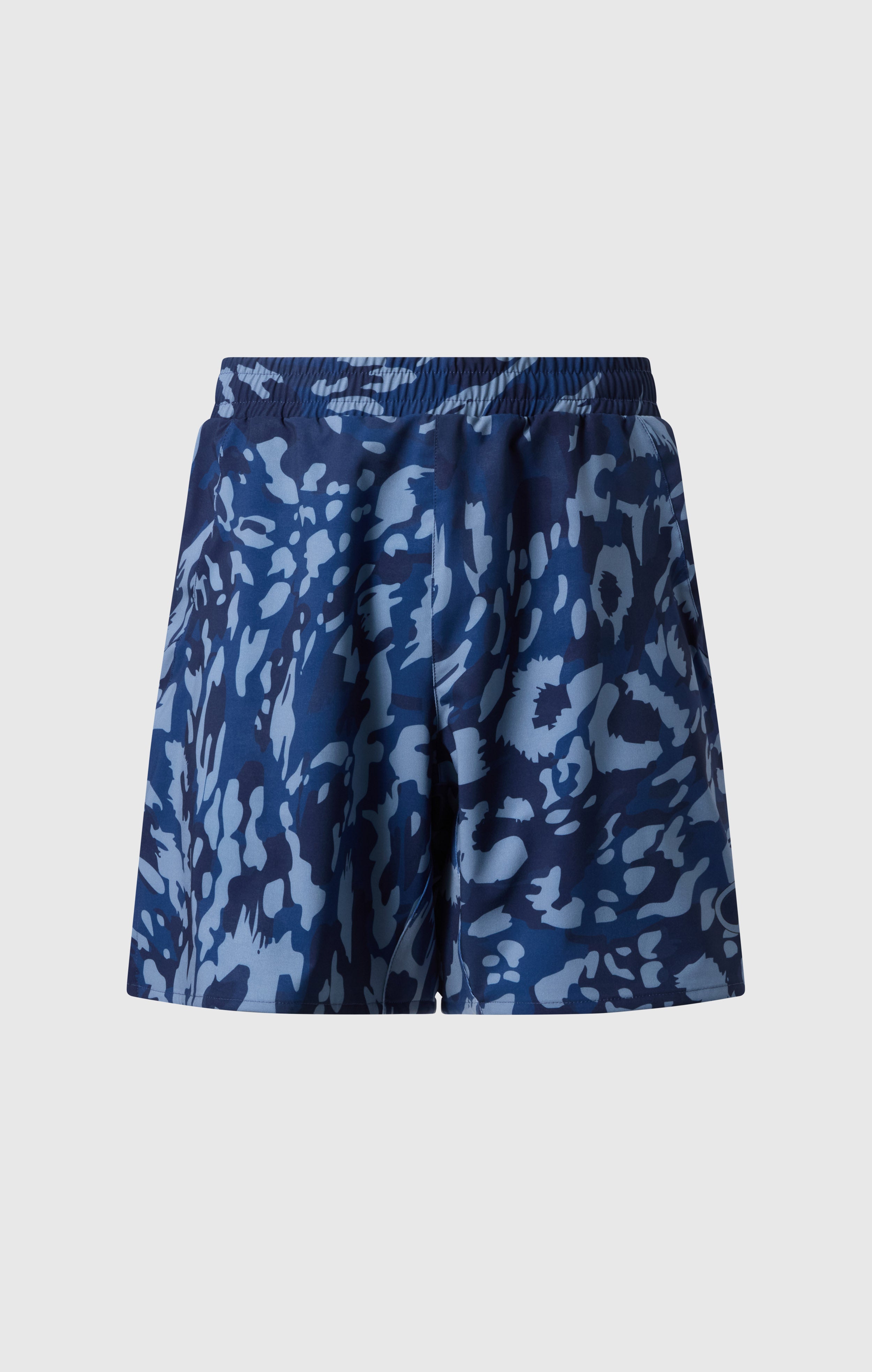Short Champion Stretch en nylon bleu combat