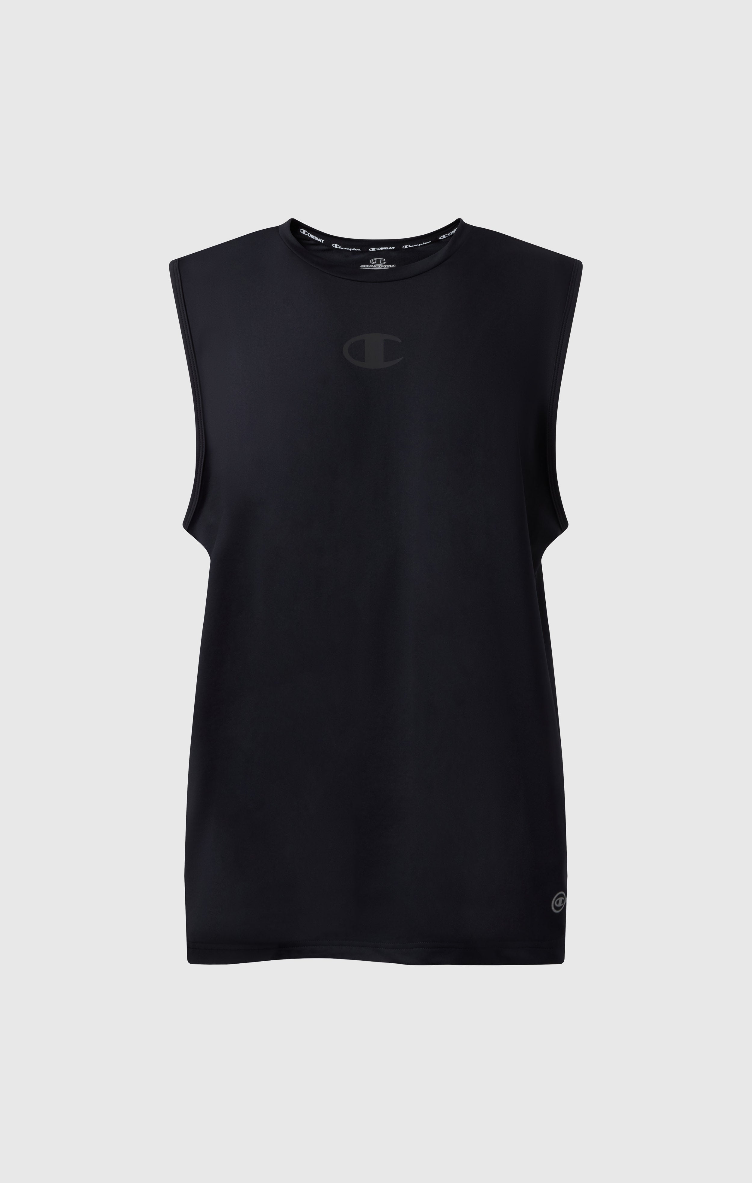 CHAMPION QUIK-DRY TANK TOP COMBAT BLACK