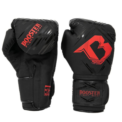 BOOSTER (KICK)BOKSHANDSCHOEN ALPHA - ZWART/ROOD