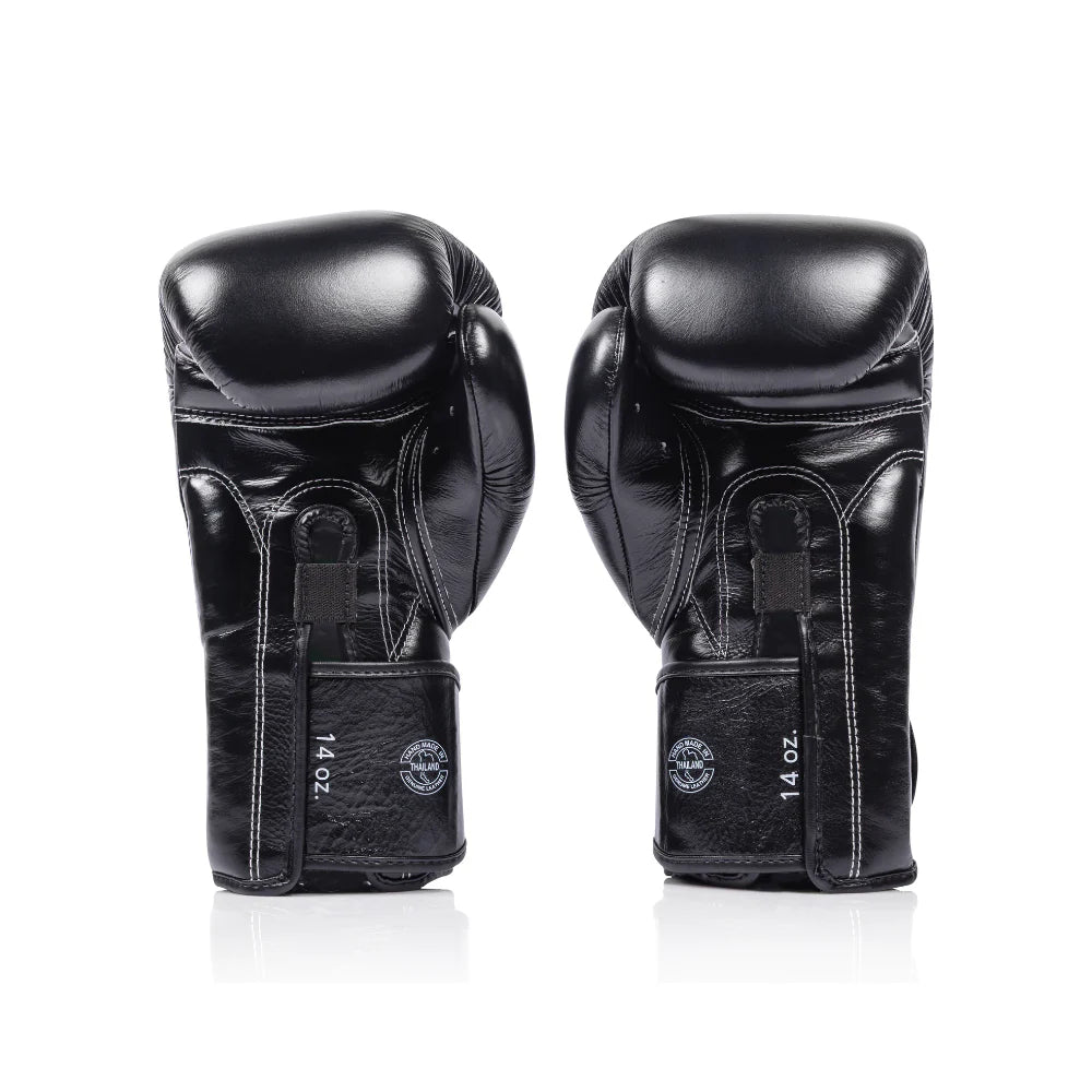 FAIRTEX (KICK)BOKSHANDSCHOENEN TITAN - ZWART