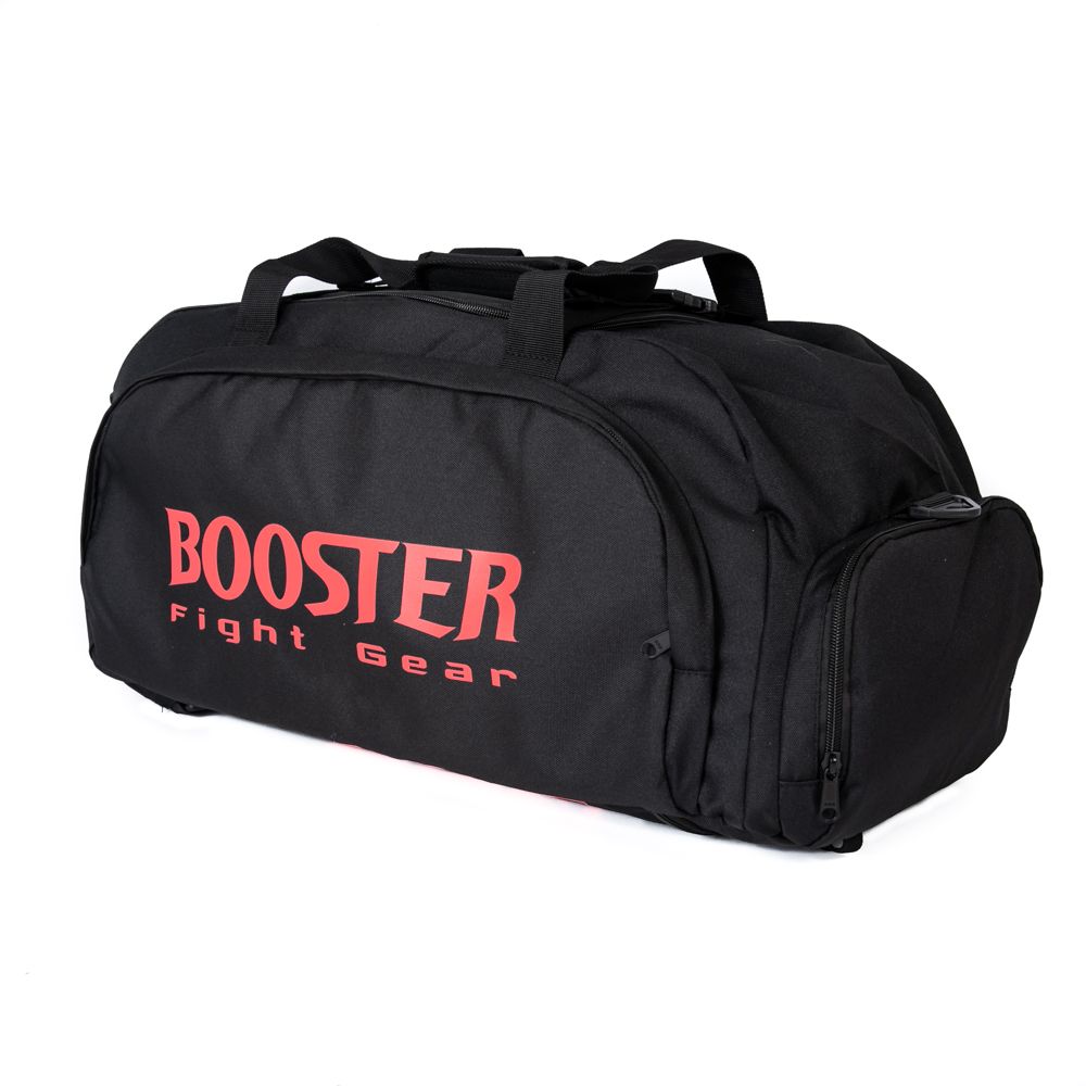 BOOSTER SPORTTAS B-FORCE DUFFEL - ZWART/ROOD