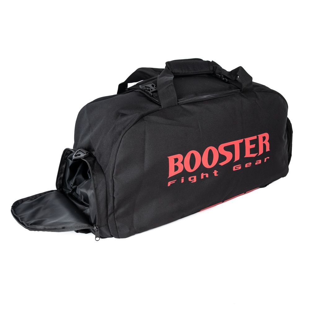 BOOSTER SPORTTAS B-FORCE DUFFEL - ZWART/ROOD