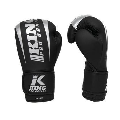 KING PRO (KICK)BOKSHANDSCHOENEN REVO ZWART/ZILVER