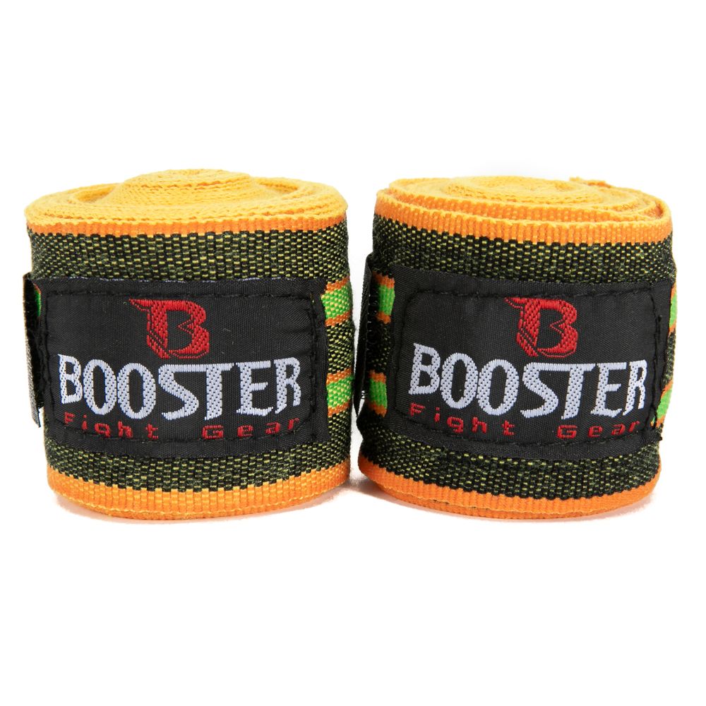 BOOSTER BANDAGES RETRO - FLUO ORANJE/GROEN