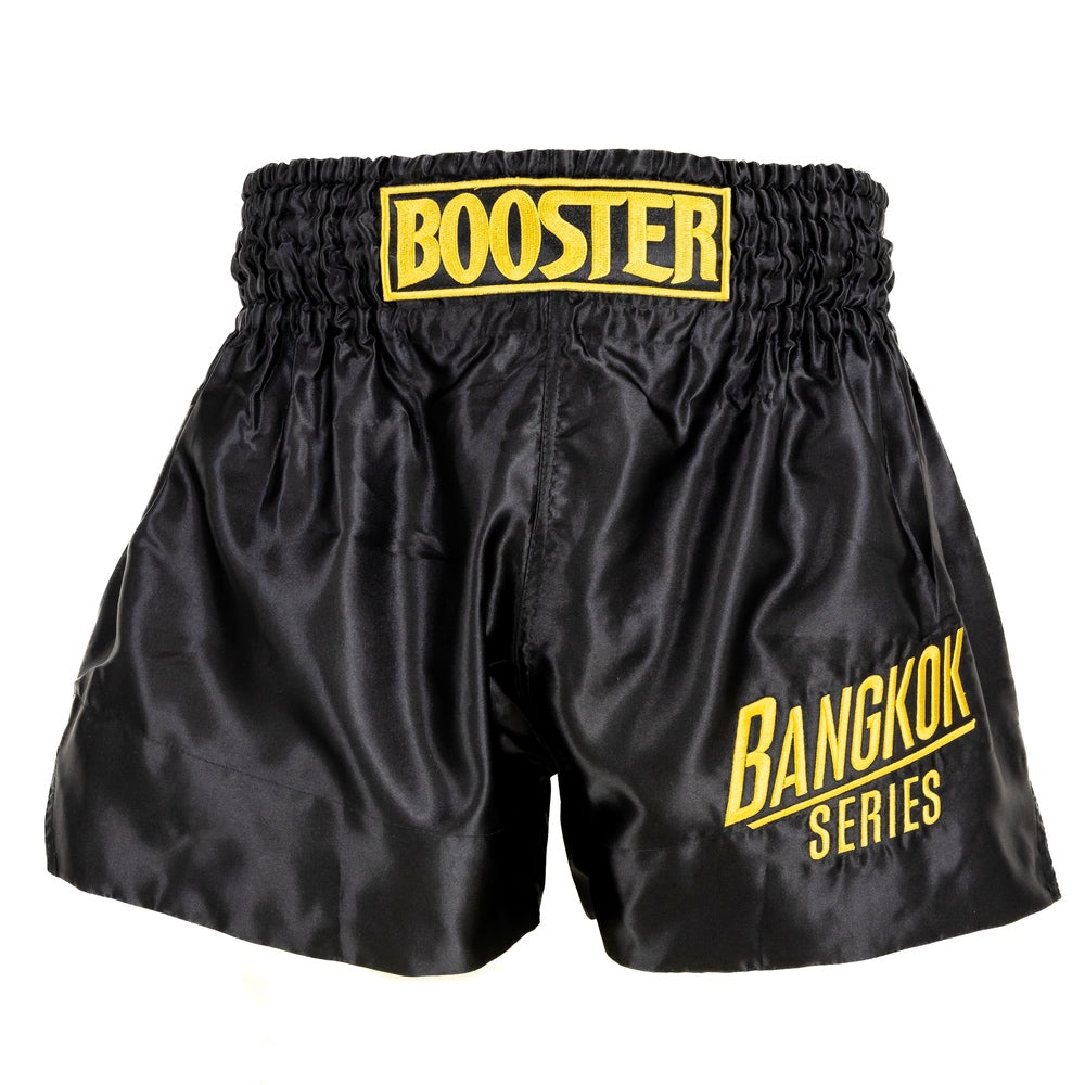 BOOSTER KICKBOKS BROEKJE BANGKOK ZWART/GEEL