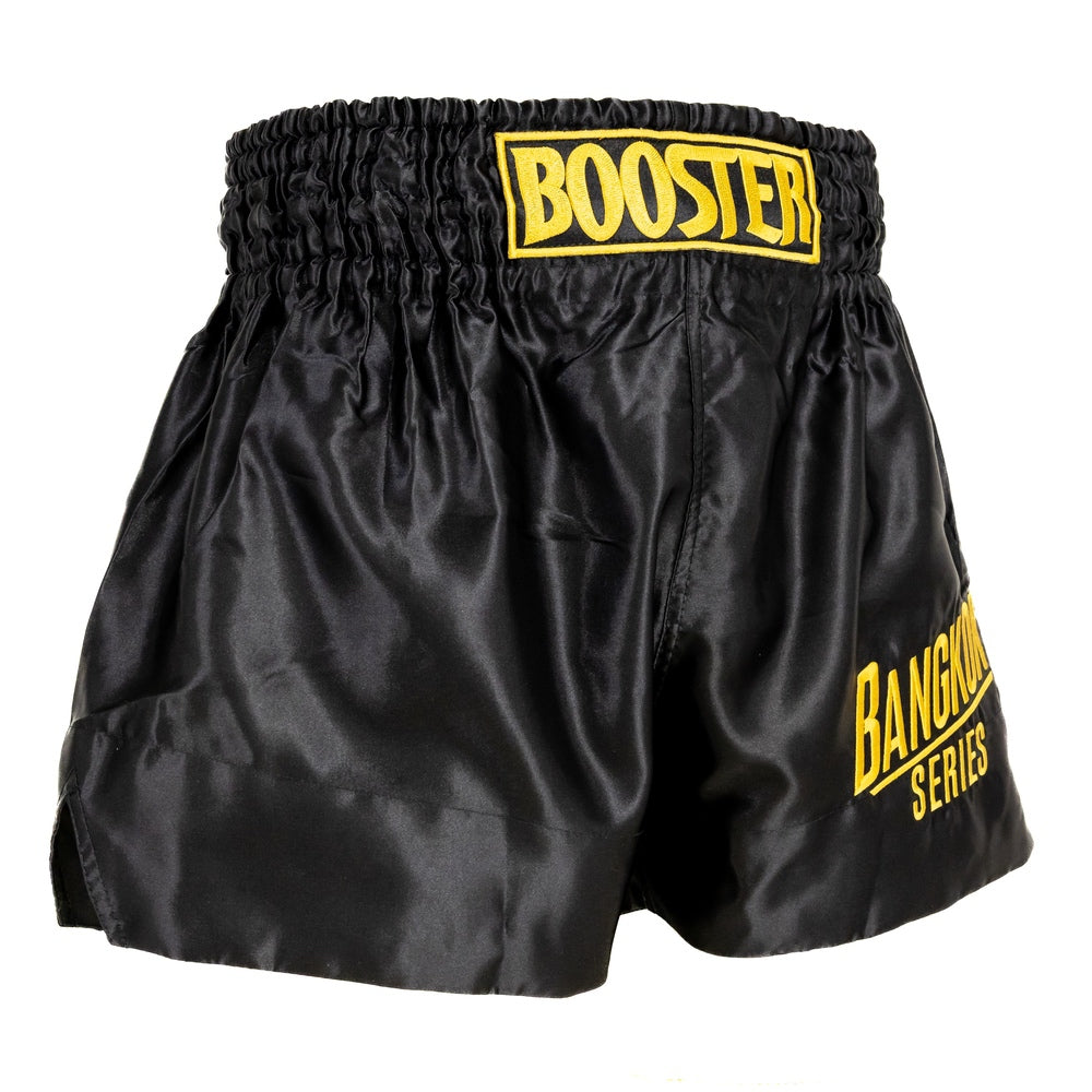 BOOSTER KICKBOKS BROEKJE BANGKOK ZWART/GEEL