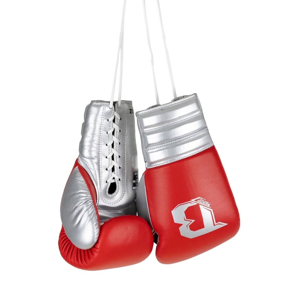 BOOSTER (KICK)BOKSHANDSCHOENEN RAPID STRIKE LU ROOD/ZILVER