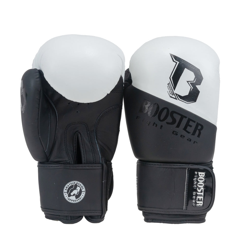 Gants de boxe Booster Thunder - Noir/Blanc