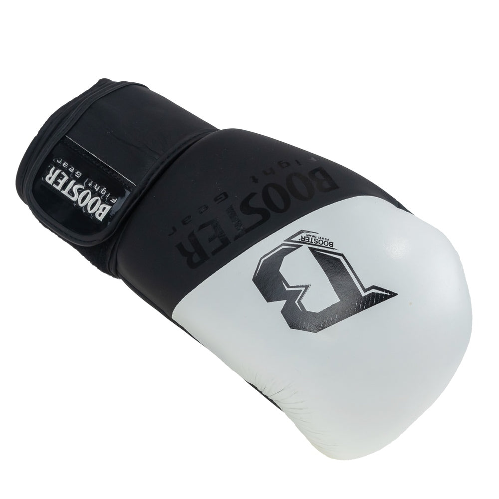 Gants de boxe Booster Thunder - Noir/Blanc