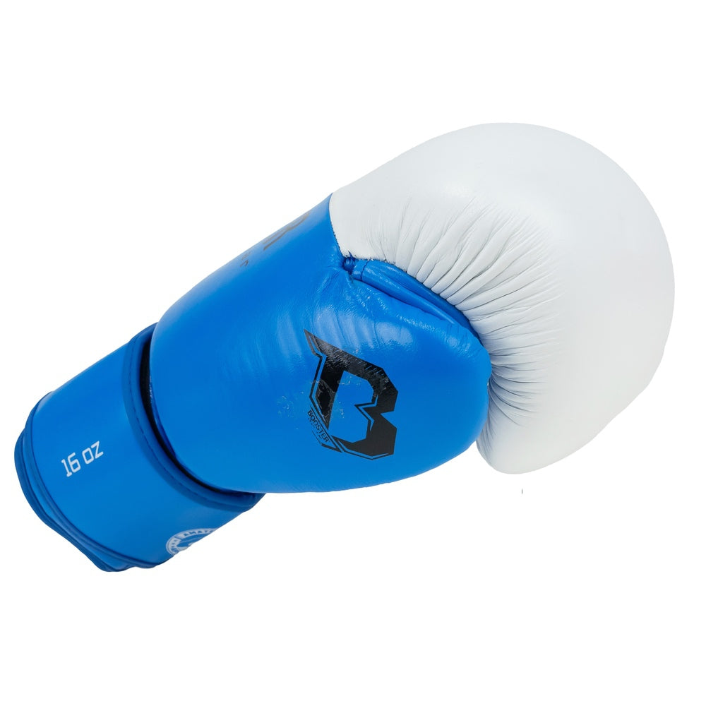 Gants de boxe Booster Thunder-Bleu/Blanc