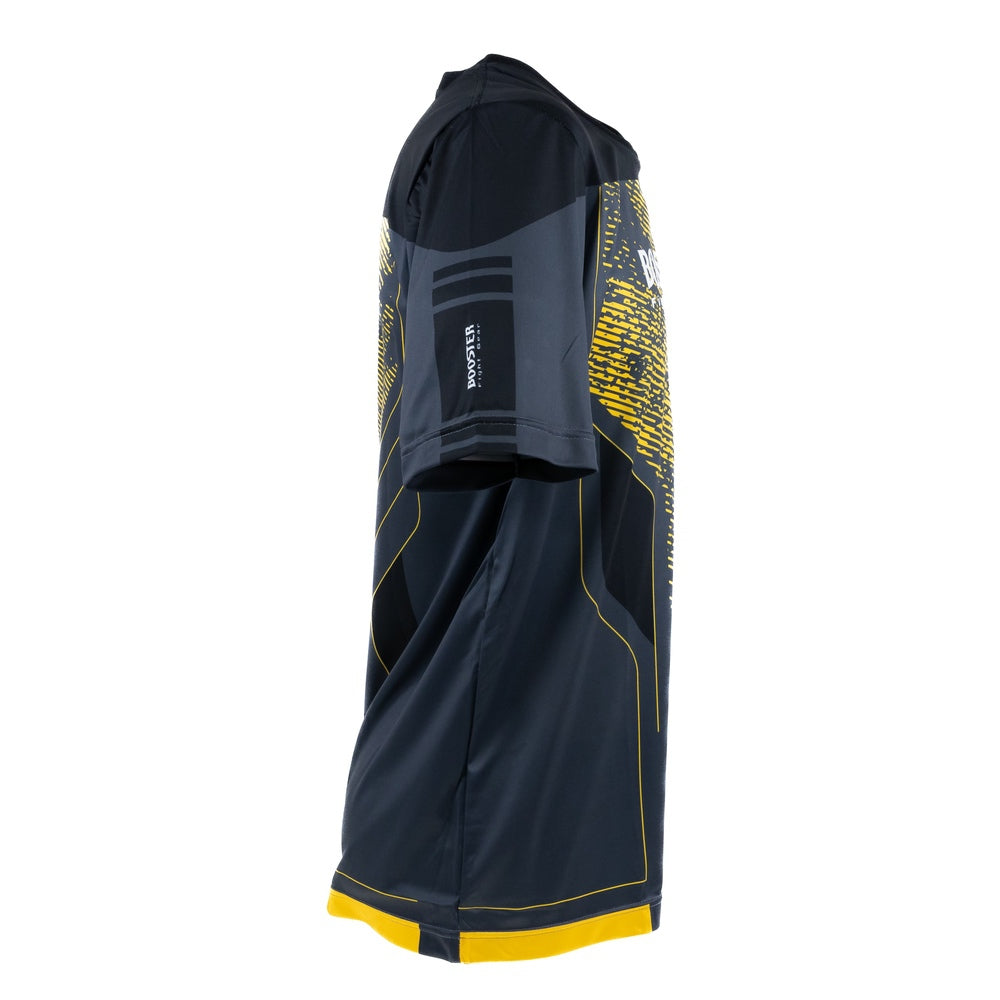 T-SHIRT BOOSTER - IGNITE NOIR/JAUNE