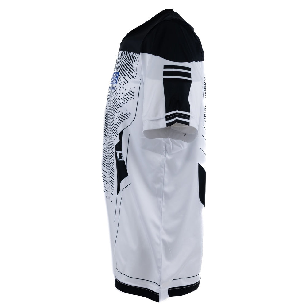 BOOSTER T-SHIRT- IGNITE WIT/BLAUW