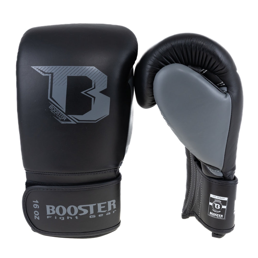 GANT DE BOXE BOOSTER (KICK) RS1 NOIR/GRIS